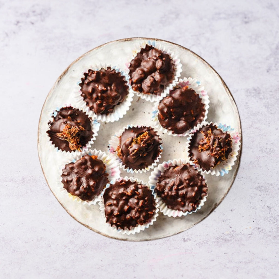 Chocolate Hazelnut Ladoo Trio
