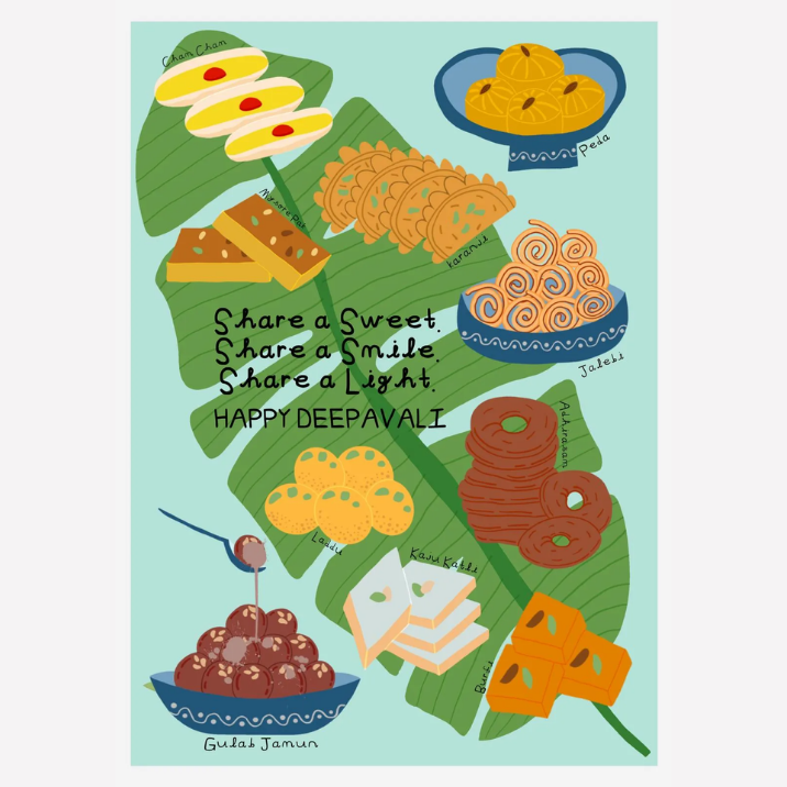 Festive Deepavali Greeting Cards