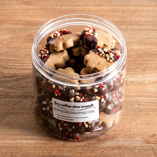 Bru Coffee Chocolate Crunch Cookies