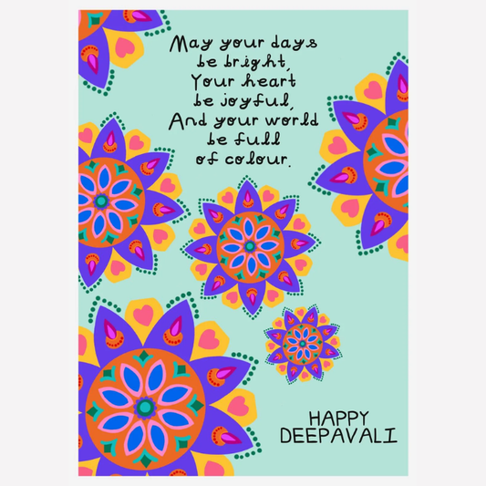 Festive Deepavali Greeting Cards