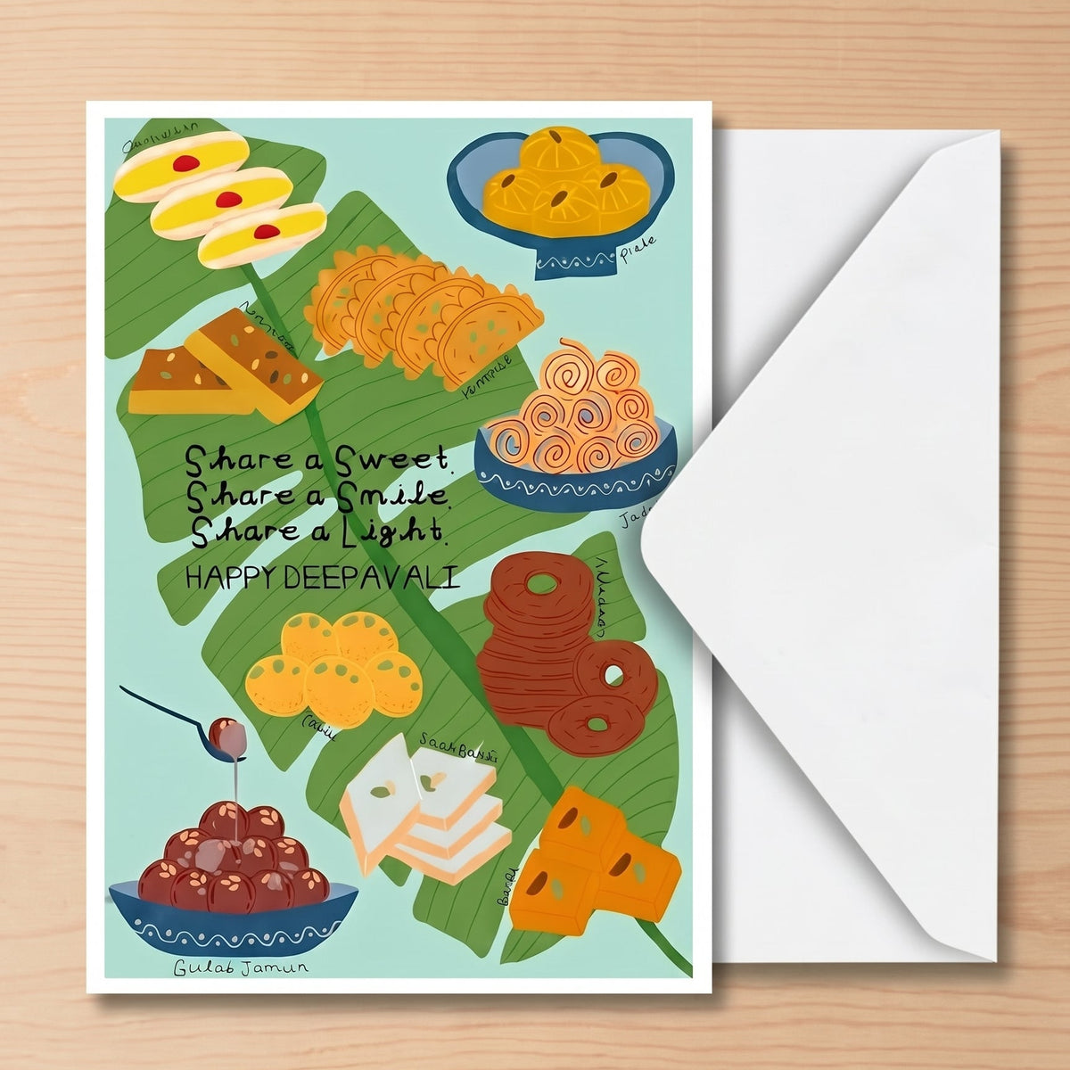 Festive Deepavali Greeting Cards