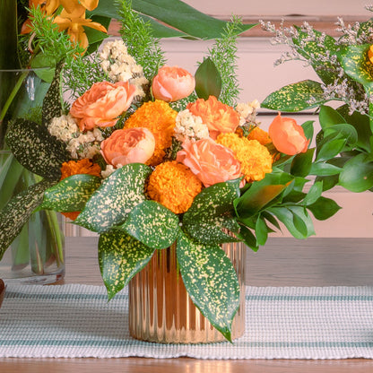 Golden Hour Flower Arrangement