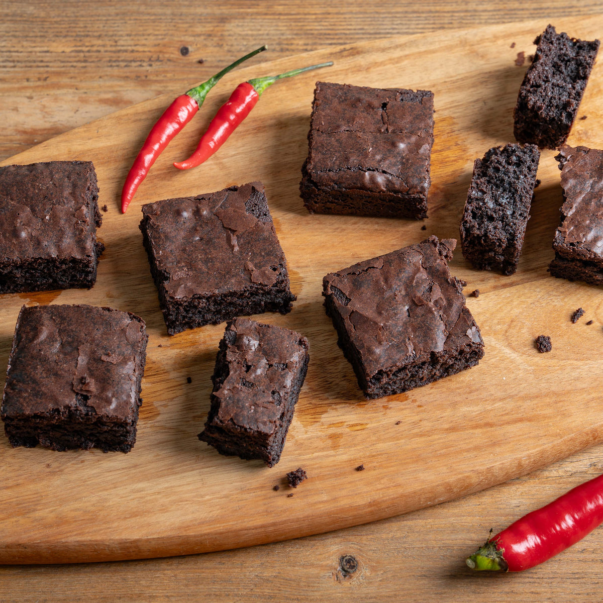 Mexican Spice Brownies