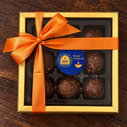 Chocolate Hazelnut Ladoo Trio