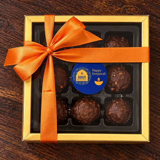 Chocolate Hazelnut Ladoo Trio