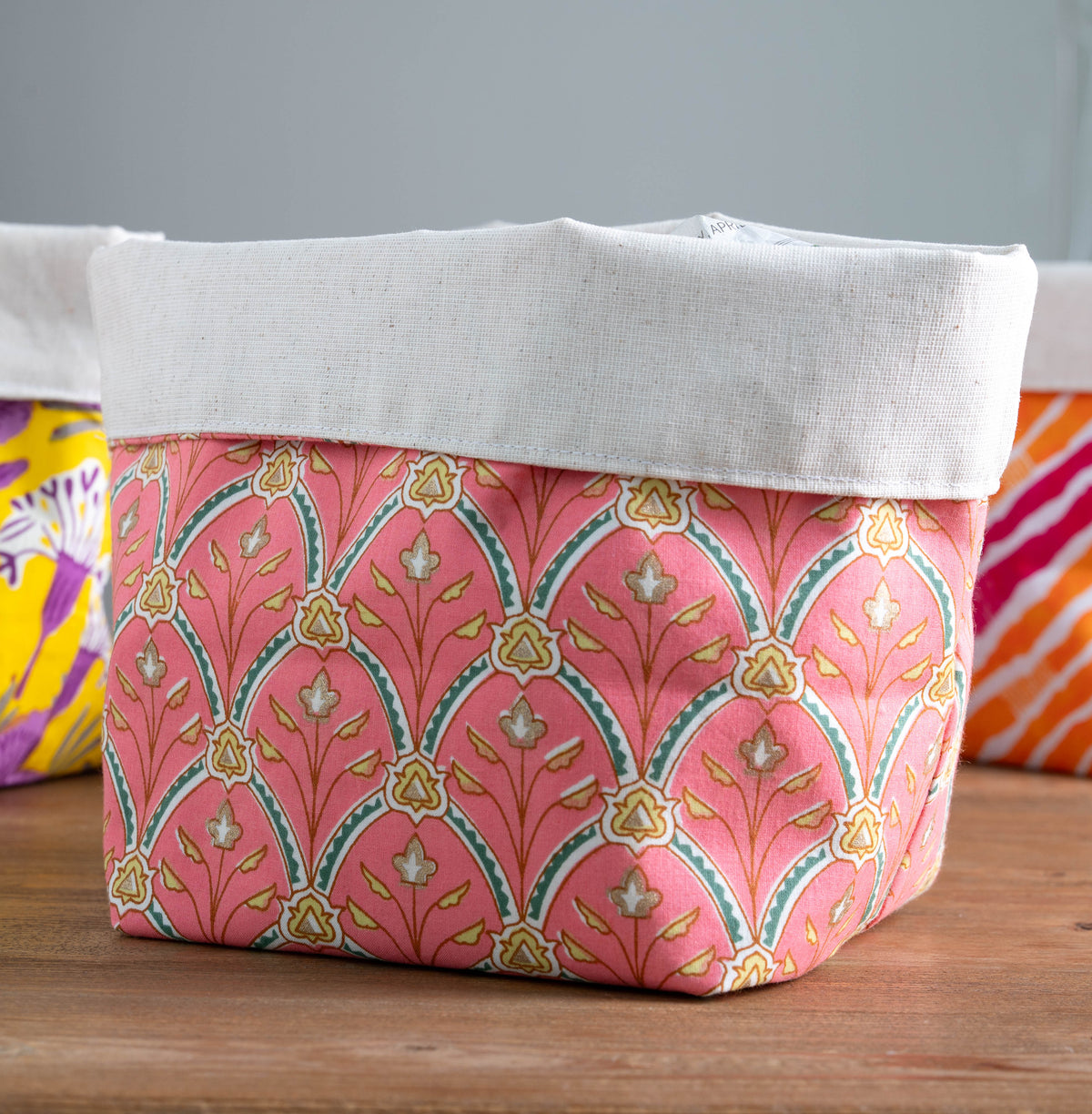 Festive Fabric Basket
